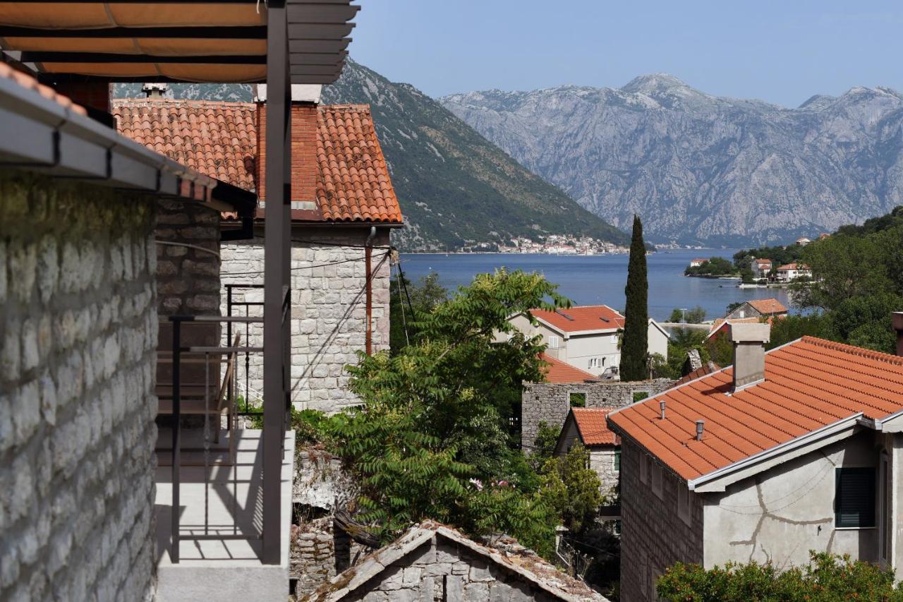 Stone House Morinj Apartment Kotor Bagian luar foto