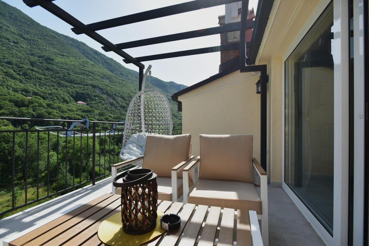 Stone House Morinj Apartment Kotor Bagian luar foto