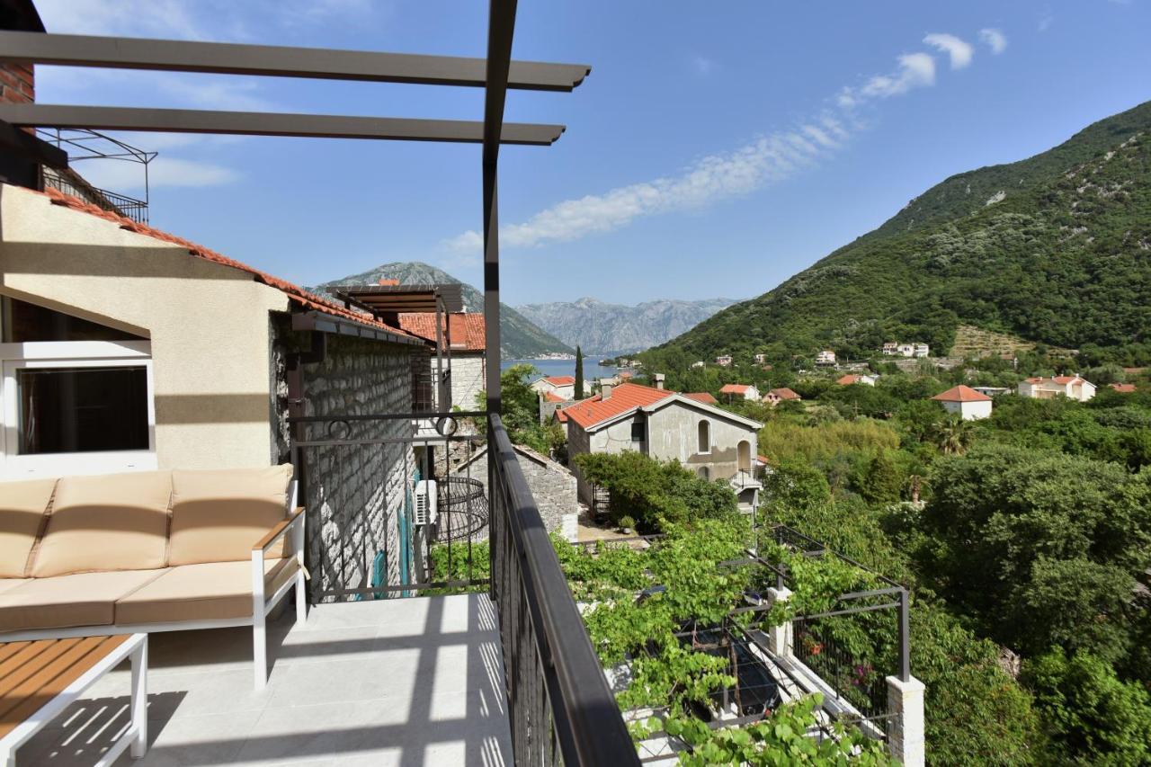 Stone House Morinj Apartment Kotor Bagian luar foto