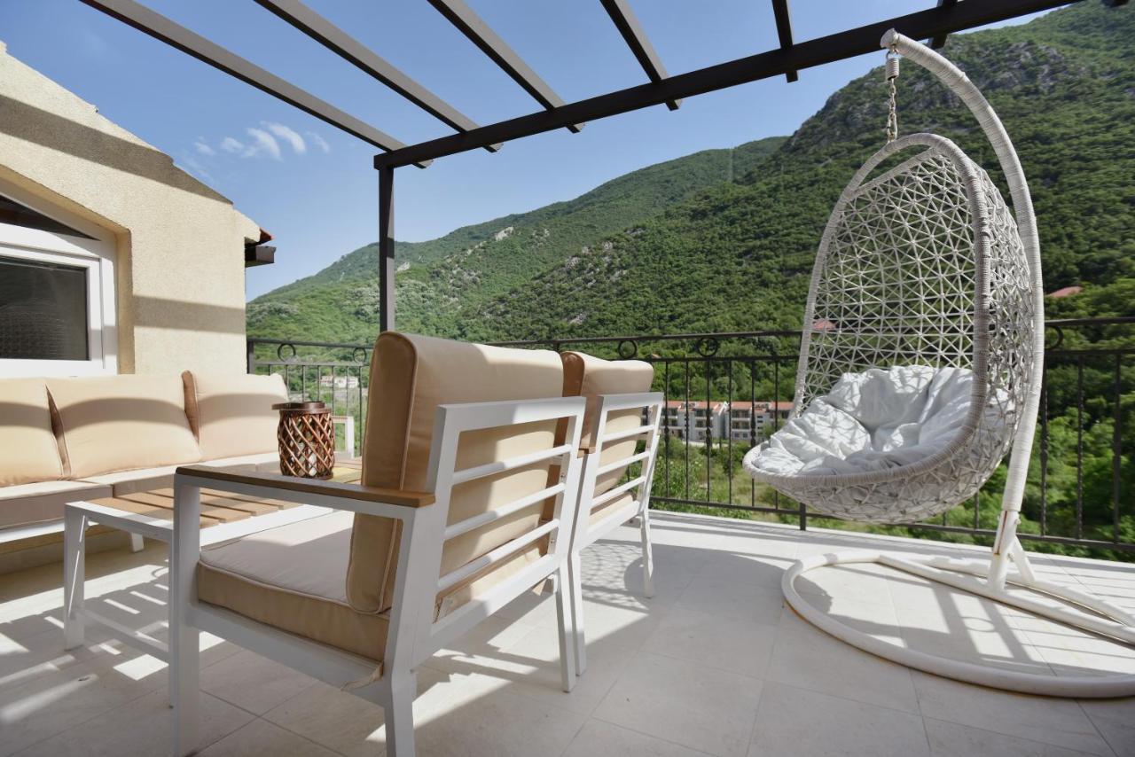 Stone House Morinj Apartment Kotor Bagian luar foto