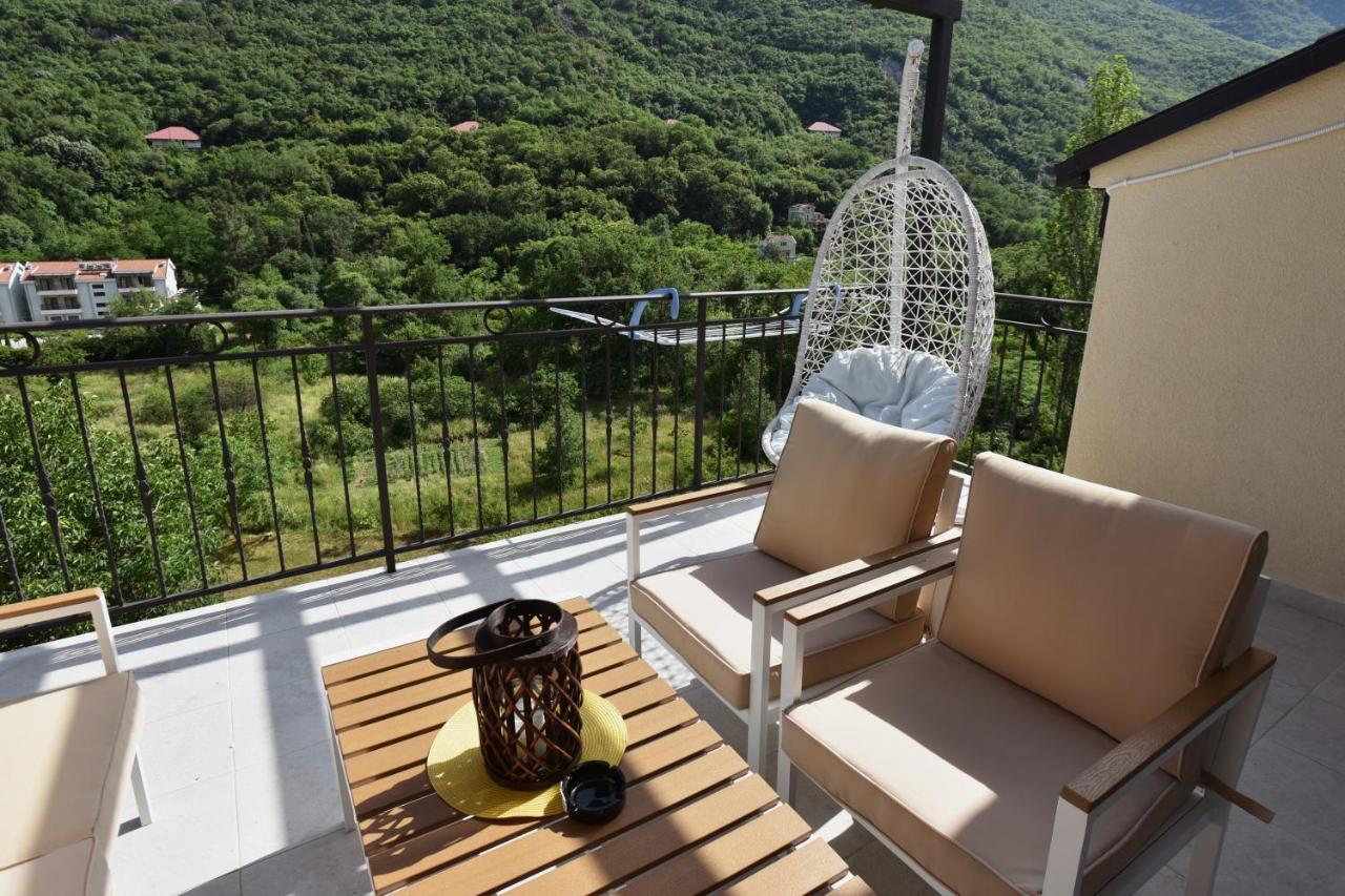 Stone House Morinj Apartment Kotor Bagian luar foto