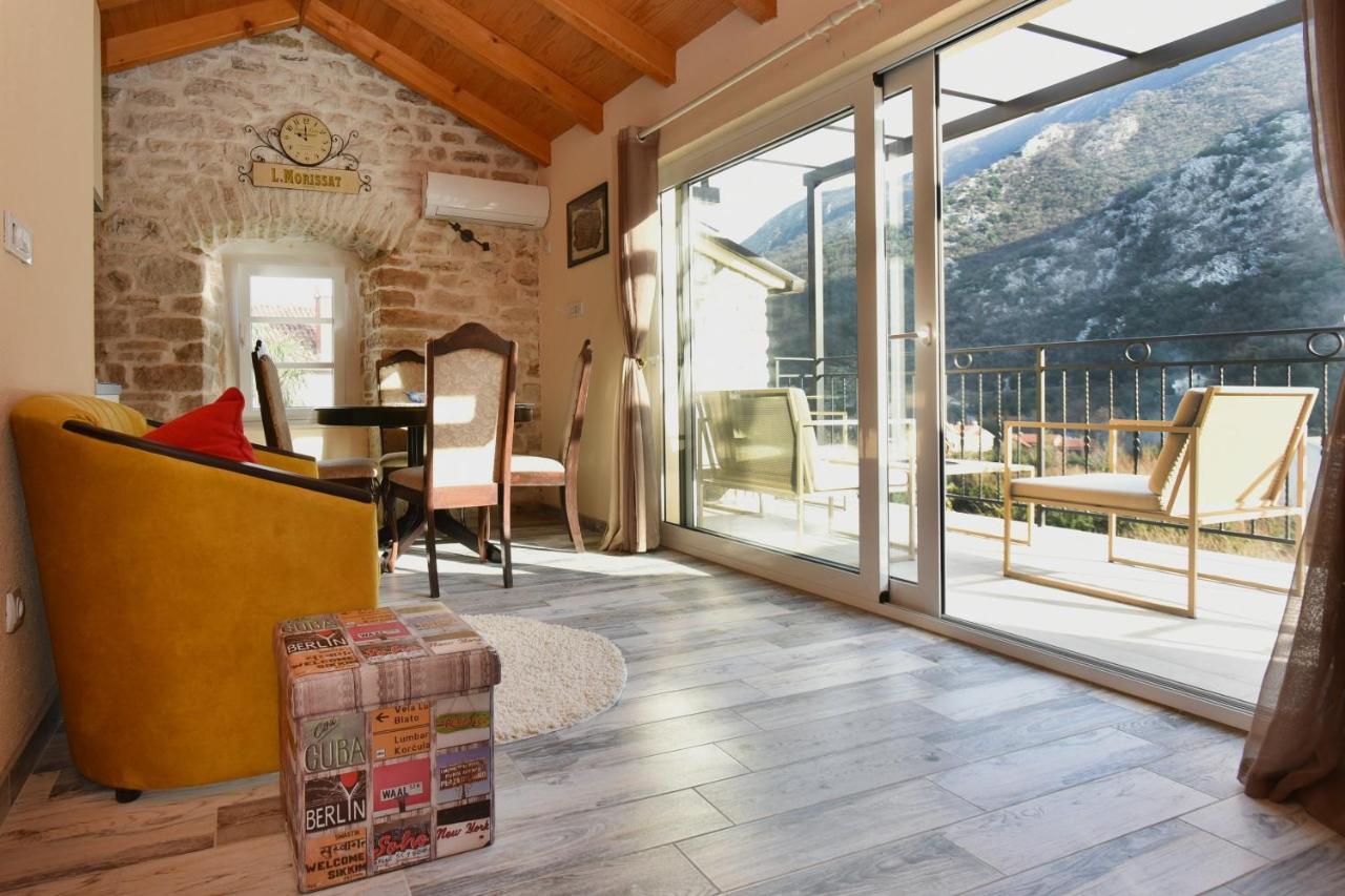 Stone House Morinj Apartment Kotor Bagian luar foto