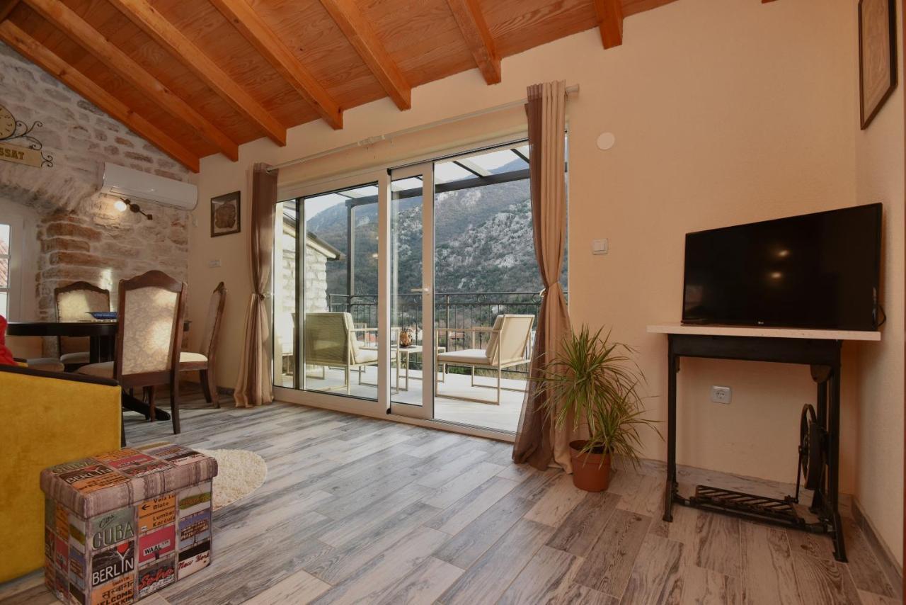 Stone House Morinj Apartment Kotor Bagian luar foto