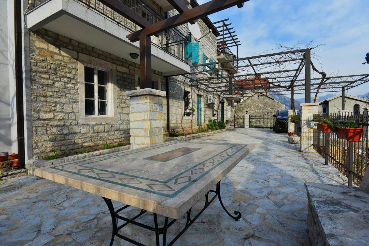 Stone House Morinj Apartment Kotor Bagian luar foto