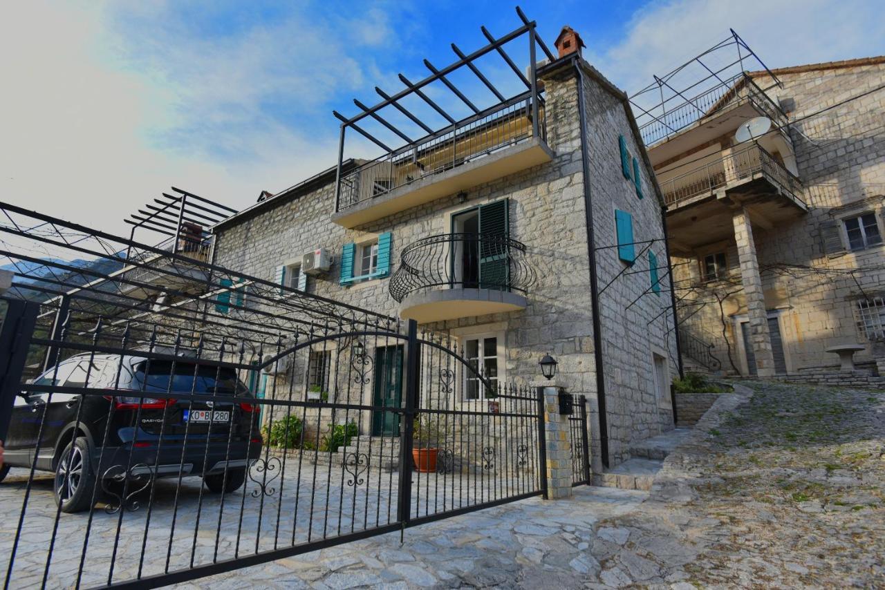 Stone House Morinj Apartment Kotor Bagian luar foto