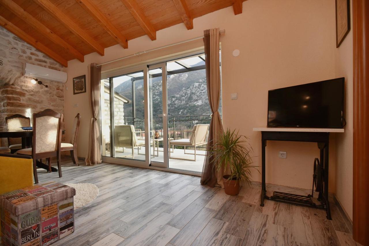 Stone House Morinj Apartment Kotor Bagian luar foto