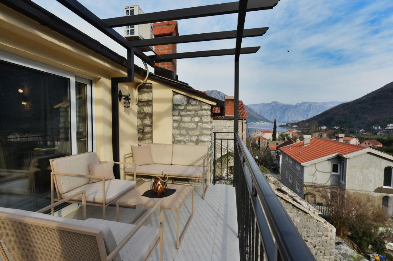 Stone House Morinj Apartment Kotor Bagian luar foto